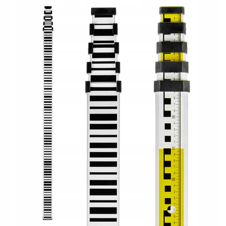 ŁATA NIWELACYJNA KODOWANA 5m NIVEL SYSTEM TS-5