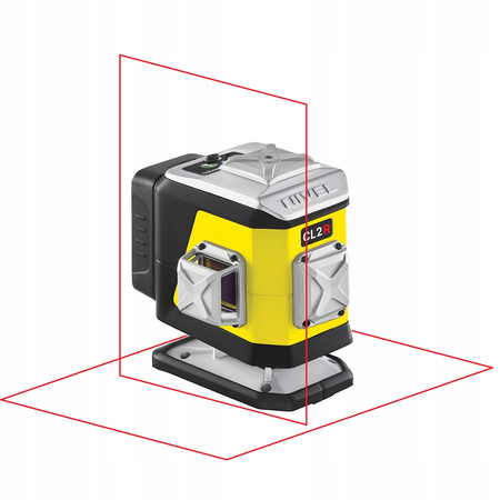 LASER KRZYŻOWY CZERWONY NIVEL CL2R + STATYW i CZUJNIK CLS4