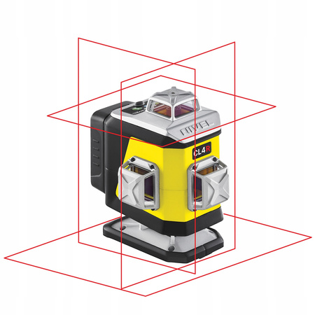 LASER KRZYŻOWY NIVEL SYSTEM CL4R + STATYW I CZUJNIK CLS4