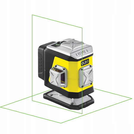 LASER KRZYŻOWY ZIELONY NIVEL SYSTEM CL2G + STATYW